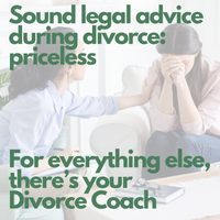 divorce coach helping with divorce concerns